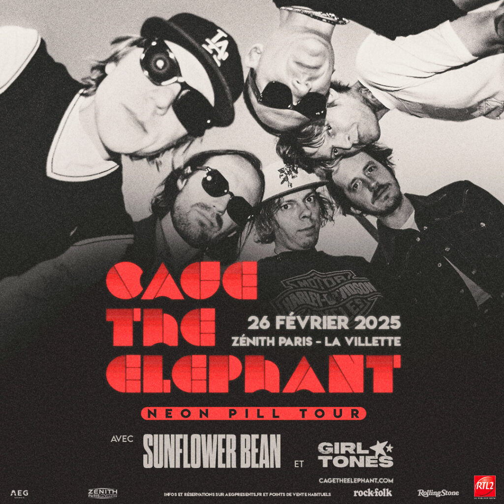 CAGE THE ELEPHANT ZÉNITH 2025