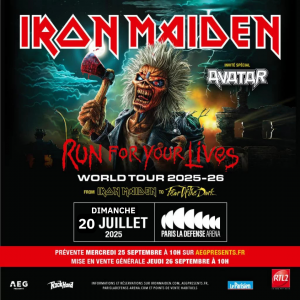 IRON MAIDEN PARIS LA DÉFENSE ARENA